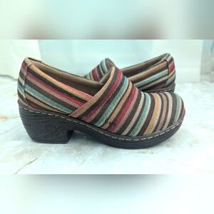 B.O.C. Born Concepts Multicolored Slip On Mule Clog Shoes Womens 7.5 M